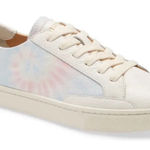 Soludos New  Tie Dye Classic Leather Sneakers Women's Size‎ 7.5 Ibiza Photo 0