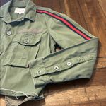 Pistola Camilo Cropped Military Jacket Size Medium Photo 3