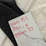 Good American  Women’s 27 Black Good Curve Crop Jeans Photo 5