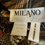 Vintage Milano Tiger, Lion & Leopard Shirt Size Large Multi Photo 2