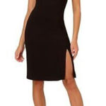 Liv Foster Asymmetric Twill Minidress black sz 2 LBD Photo 0