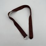 American Eagle Outfitters Brown Genuine Leather Womens Belt Sizre XS Crystal Photo 1