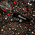Madewell  Starry Night Silk Ruffle Tie Top Size Xs Photo 8