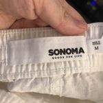 Sonoma NWT White Linen Pants, size medium Photo 3