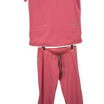 FIGS Livingston Beat it Pink Scrub Pants Casma Three Pocket Top Medical Women S Photo 0