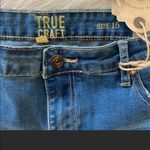 True Craft Super Soft Stretch Jean Cutoff Shorts Tru Craft Distressed Denim Womens 15 New Photo 12