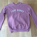 Lake happy crewneck Purple Photo 0
