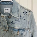 Old Navy NWT | women’s embroidered denim jacket — small Photo 1