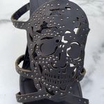 Alexander McQueen women’s laser cut skull leather strappy sandal size IT 36 US 6 Photo 7