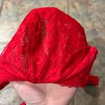 Victoria's Secret victoria’s secret large red lace bralette  Photo 1