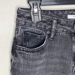PacSun Washed Black Mom Distressed Jeans size 25 Photo 5