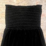 Exist  Vintage Terrycloth Smocked Strapless Dress Photo 1