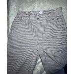 Hollister EUC  Blue Pinstripe Casual Pant Stretch Waist Size Small Photo 1