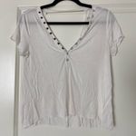 American Eagle Outfitters White Soft & Sexy T-shirt Size Small Photo 3