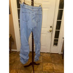 Women's Purple Candy Jeans, XL, Blue Size 16 Photo 5