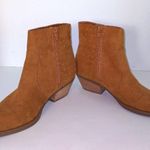 Guess Women's 7.5M Ankle Heeled Boots Camel Color Photo 3