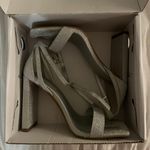 Silver Sparkly High Heels Size 6 Photo 1