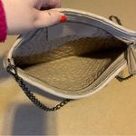 FALOR WOVEN NATURAL TAUPE LEATHER DETACHABLE CROSSBODY "LONDRA" BAG Tan Photo 9