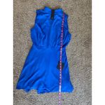 Lulus Royal Blue Sleeveless Chiffon Dress Photo 4