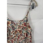 Patrons of Peace Dress Jr Medium Colorful Floral Bohemian Fairy Peasant Midi Photo 5