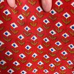 Tolani Tunic Top Womens 3X 100% Silk Floral Boho Hippie 3/4 Sleeve Colorful Plus Photo 5