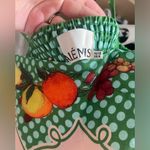 ALÉMAIS Lemonis Printed Linen Midi Dress White Size 8 Photo 9