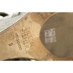 Eileen Fisher Women's 9 M  Cage Wedge Shoe Sandal Metallic Silver + Bag EUC Photo 3