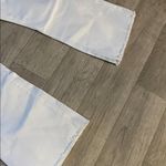 Michael Kors  white flare boot cut denim raw hem jeans sz 8 Photo 1