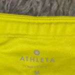 Athleta Aloha Yellow Stride Capri Leggings Size Medium Photo 4