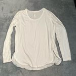 Lululemon Athletica White Long Sleeve shirt Photo 0