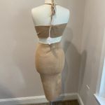 Petal and Pup Yareli Midi Sweater Knit Dress In Beige Sz Large/XL Photo 3