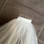 David's Bridal David’s Bridal Tulle Double Tiered Veil With Comb Photo 8