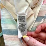 Loft NWT Multicolor Shimmer Striped Tank Top XS Photo 12