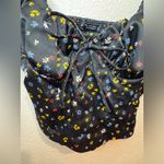 Bershka  Women’s Black Floral Corset Top Size‎ S Photo 1