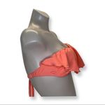 O'Neill O’Neill Size Medium Ruffle Coral Bikini Top. New With Tags Photo 2