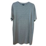COS  Women's Gray T-Shirt‎ Dress Casual Short Sleeve Relaxed Fit Minimalist Small Photo 1