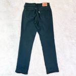 Levi's LEVI’S Women’s Mid Rise 505 Straight Leg Hunter Green Denim Jeans 27 Photo 4