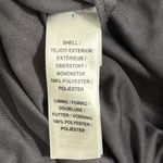 Adrianna Papell Beaded Sleeveless Art Nouveau Gray Gown Sheer Overlay size 0 Photo 13