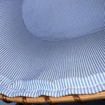 Vintage Handmade Wicker Basket and Leather Crossbody Bag Brown Photo 13