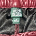 Wild Fable  Maroon Wide Leg Pants Photo 5