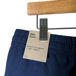 Nike NWT  Dri FIT Training Shorts Navy Blue Womens Size L Standard Fit 7 Inseam Photo 3
