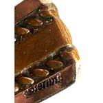 Braided Sterling Silver, Brass & Copper Cuff Bracelet Silver Photo 7