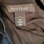 White House | Black Market  Dress Womens Small Black Cowl Neck Stretch Long Sleeve Photo 4