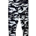 Justify  Women's Black and Gray Camo Soft Leggings Sz M Photo 1