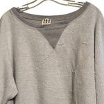 Haute Hippie  Distressed Inside Out Sweatshirt‎ Photo 1