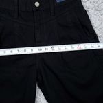 Hollister 1S High Rise Barrel Jeans Relaxed Black Pleated Front Size 25 x 23 Photo 8