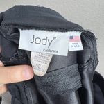 Vintage Jody California Dress Size 5 Beaded Pleated Made in USA Black Photo 1