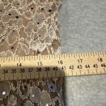 Candalite Vintage Y2K Coquette Fairy Maxi Dress M Pink Lace Crochet Sparkle Photo 13