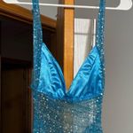 Cinderella  Blue Beaded Maxi Dress Photo 1