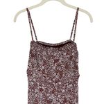 Madewell  Squareneck Sleeveless Maxi Dress in Floral Size 0 NWT Boho Cottagecore Photo 5